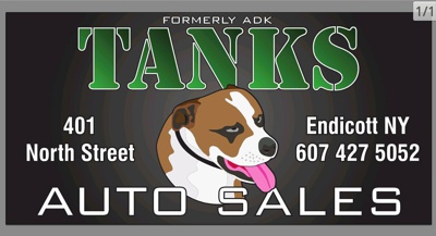 TANKS AUTO SALES